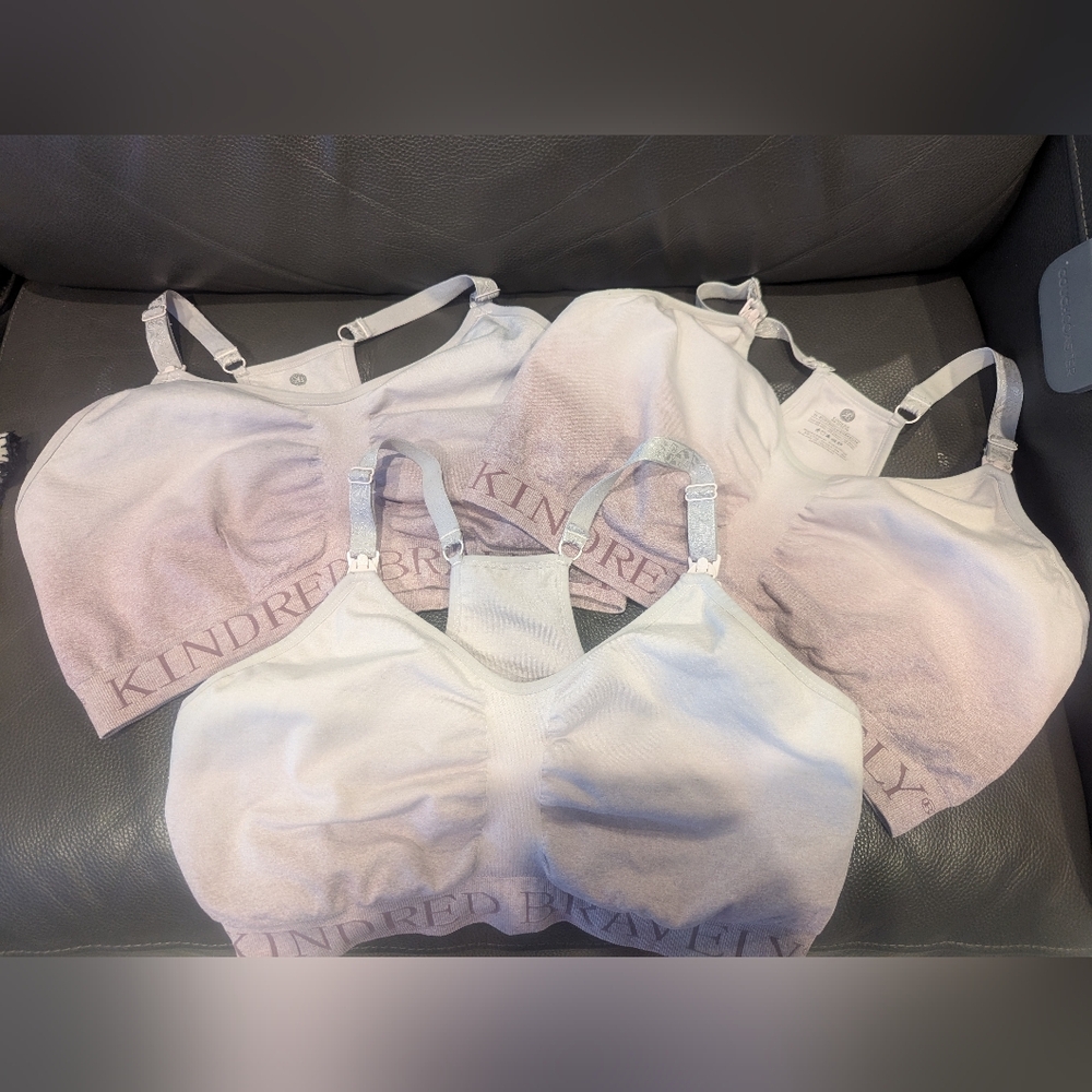 Bundle 3 Kindred Bravely Sublime Hands-Free Pumping & Nursing Sports Bra